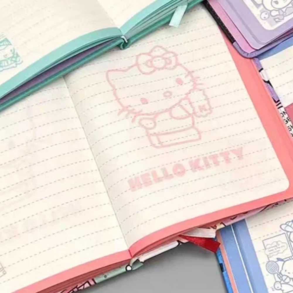 Hello Kitty Colorful Journal With Magnetic Closure - Picture 5 of 5